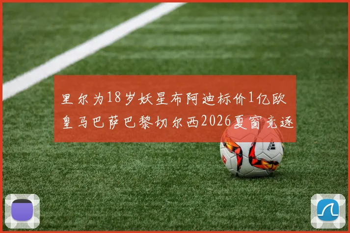 里尔为18岁妖星布阿迪标价1亿欧 皇马巴萨巴黎切尔西2026夏窗竞逐，转会内幕全解析